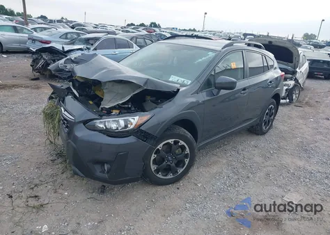 2021 Subaru Crosstrek Premium from USA, damaged, VIN JF2GTAPCXM8324402